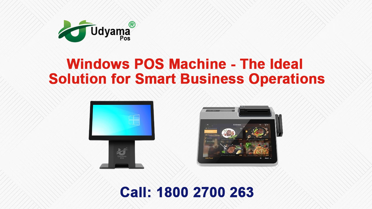 Windows POS Machine