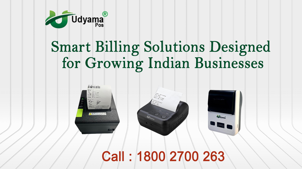 Small Billing machine