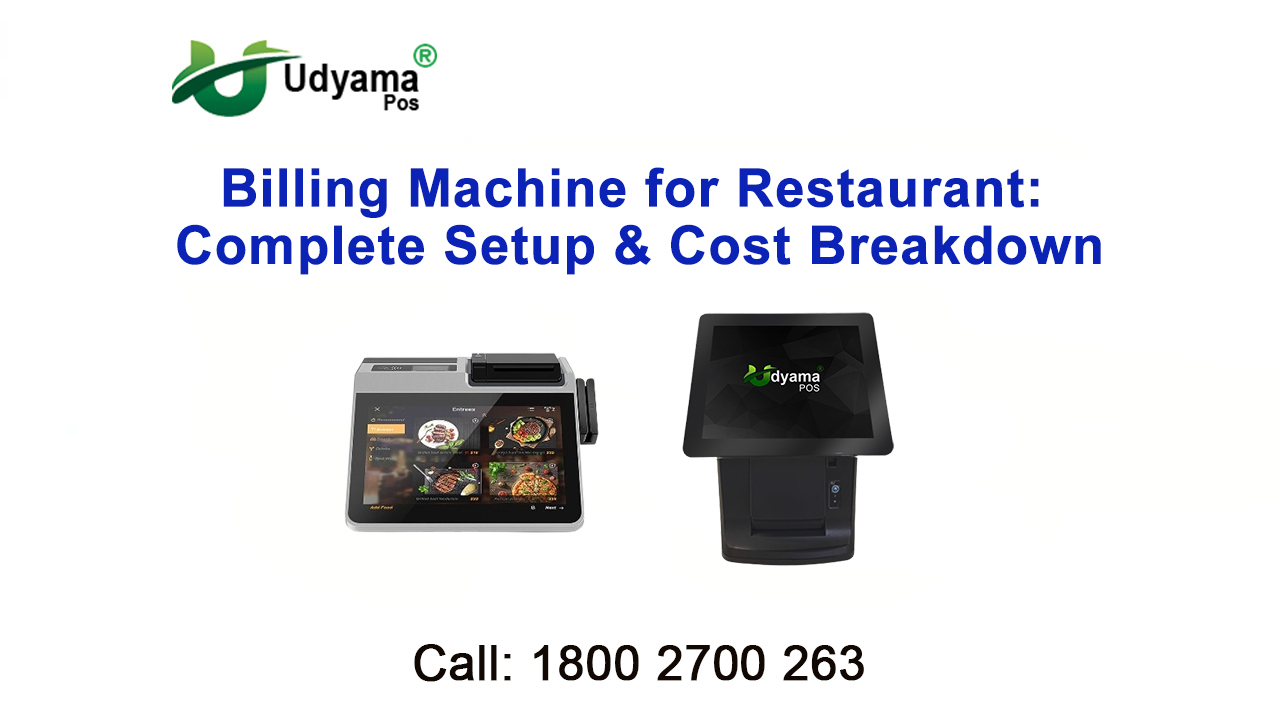 Small Billing Machine