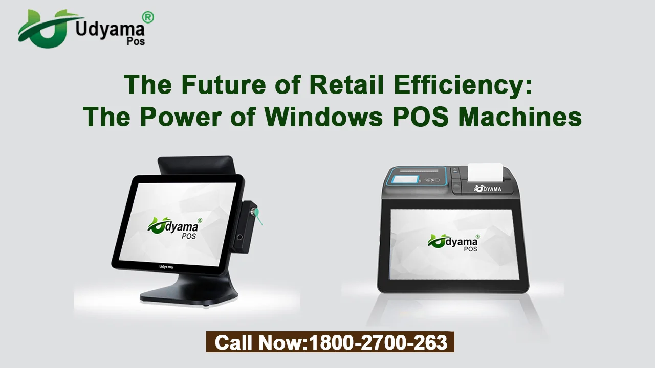 Windows POS machine