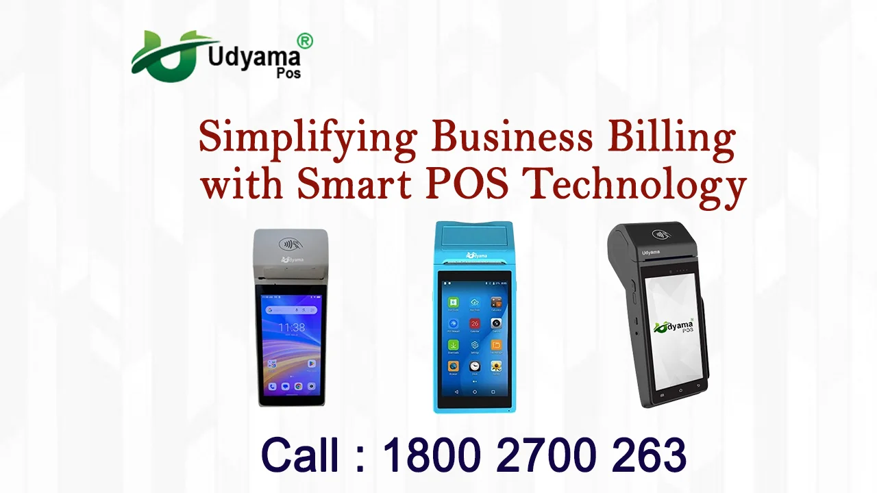 Touch POS billing machine
